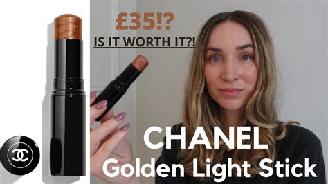 chanel golden light baume|Chanel glow stick reviews.